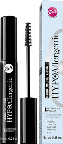 Bell Hypoallergenic Waterproof Mascara Black 9g