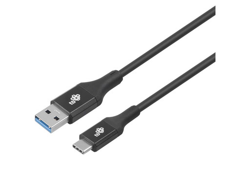 TB Cable USB 3.0-USB C 2m Quick Charge 3A, black