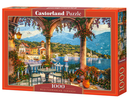 Castorland Jigsaw Puzzle Mediterranean Verands 1000pcs