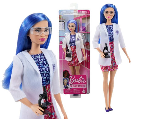 Barbie Scientist Doll HCN11 3+