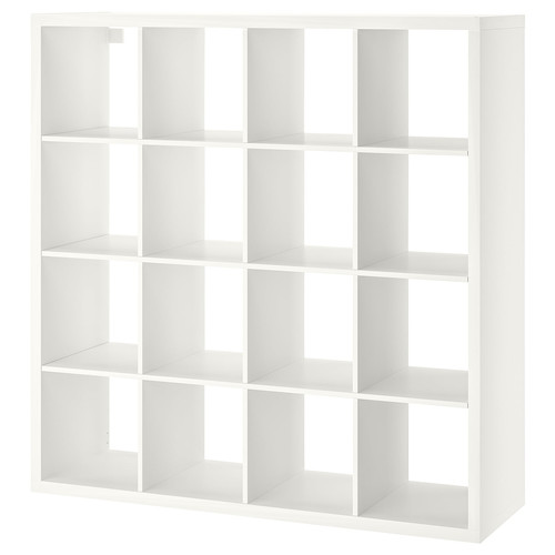 KALLAX Shelving unit, white, 147x147 cm