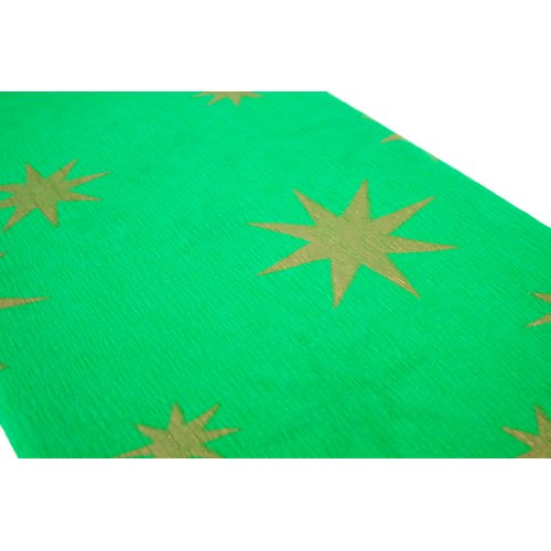 Crepe Paper 50x200cm 10pcs, stars