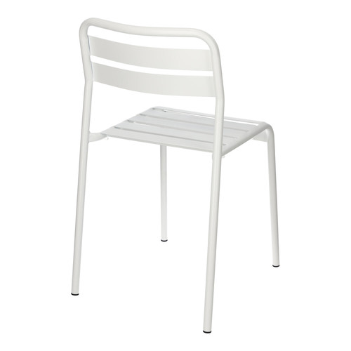 Chair Terra, outdoor, white