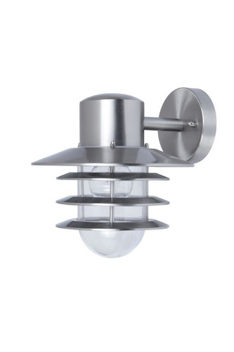 GoodHome Outdoor Wall Lamp Tanakee D E27 IP44, steel