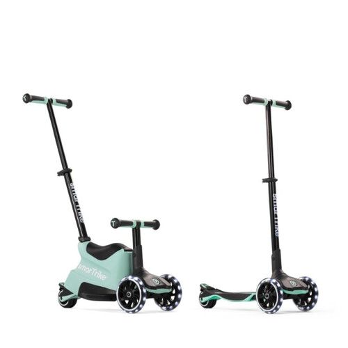 smarTrike Xtend Scooter 4in1 + Ride-on - Soft Green 12m - 12y