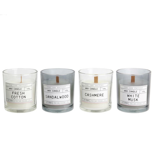 Scented Candle in Glass Cashmere