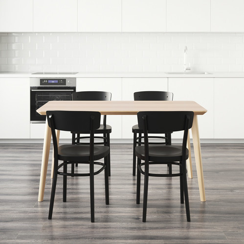 LISABO / IDOLF Table and 4 chairs