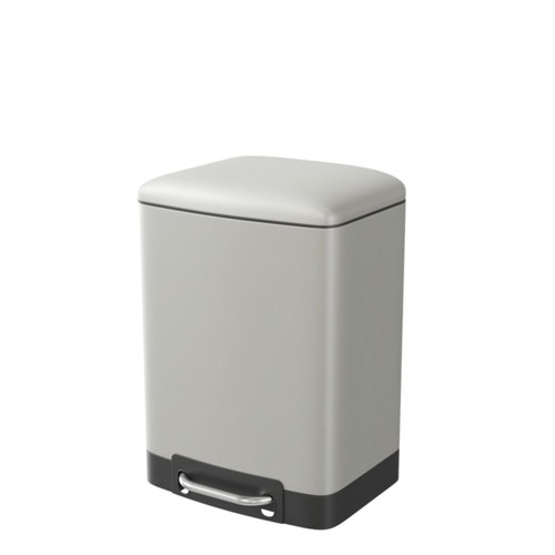 GoodHome Waste Bin Elland 5 l, grey