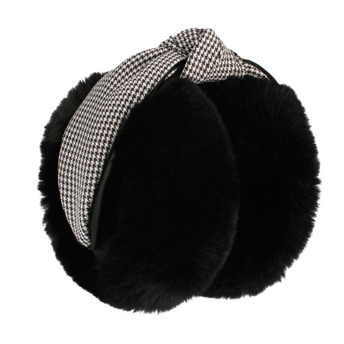 Plush Earmuffs, black