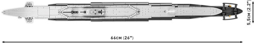 Cobi Blocks USS Tang SS-306 777pcs 8+