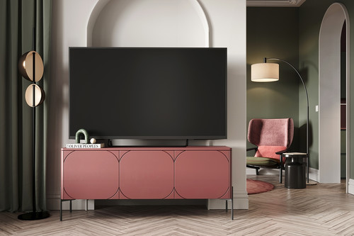 TV Cabinet Sonatia 150, burgundy