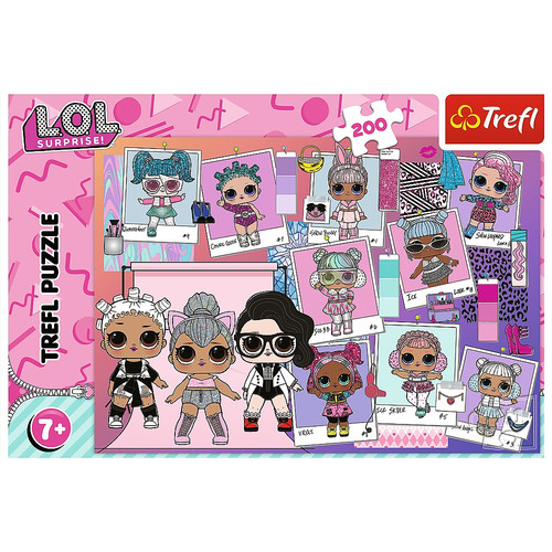 Trefl Children's Puzzle L.O.L. Surprise Cute Dolls 200pcs 7+