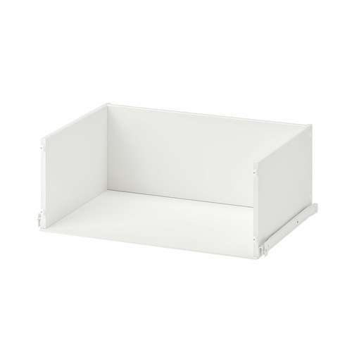 KONSTRUERA Drawer without front, white, 30x40 cm