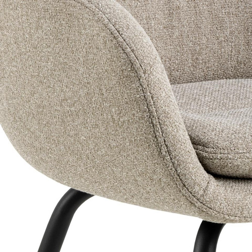 Upholstered Chair Dora, beige