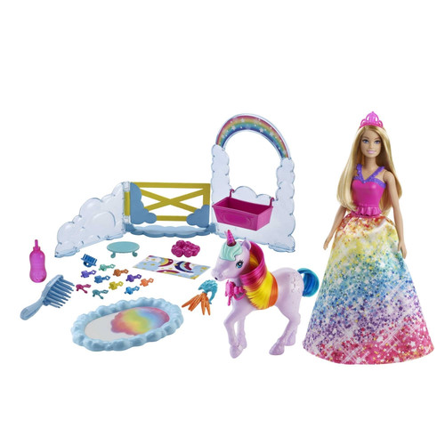 Barbie™ Dreamtopia Doll and Unicorn GTG01 3+