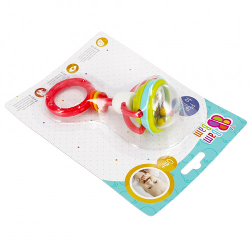 Bam Bam Rattle Lollipop, assorted colours, 0m+