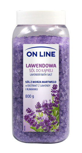 On Line Lavender Bath Salt 800g