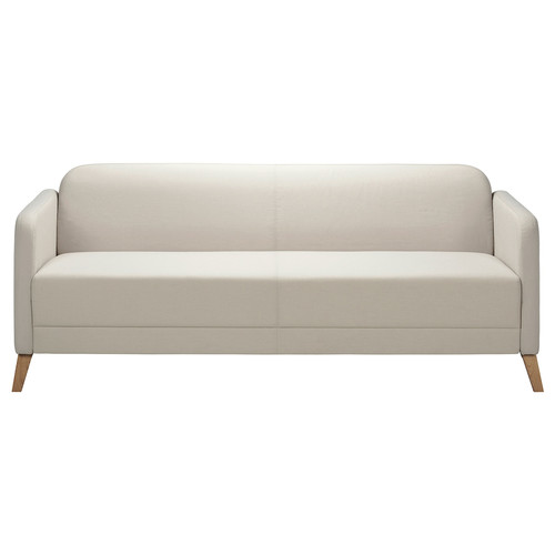 LINANÄS 3-seat sofa, Vissle beige