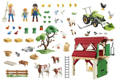 Playmobil Farm with Small Animals 4+