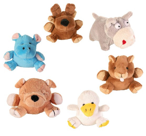 Trixie Plush Dog Toy 10-12cm, 1pc, assorted models