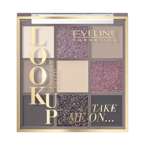 Eveline Look Up Eyeshadow Palette (9) Take Me On... Vegan