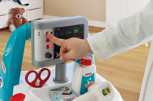 Smoby Electronic Medical Trolley Playset 3+