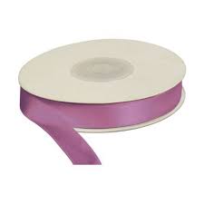 Satin Ribbon 25m 12mm, lavender