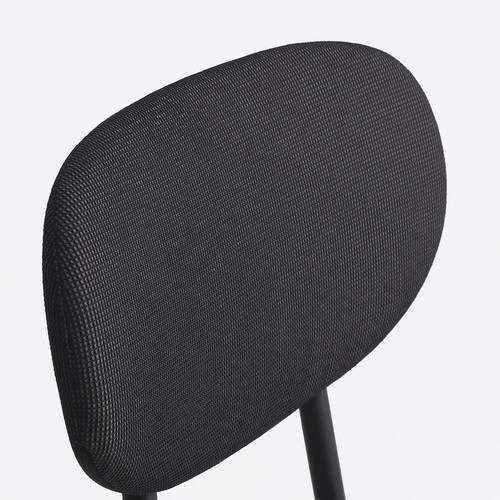 ÖSTANÖ Chair, black Remmarn/dark grey