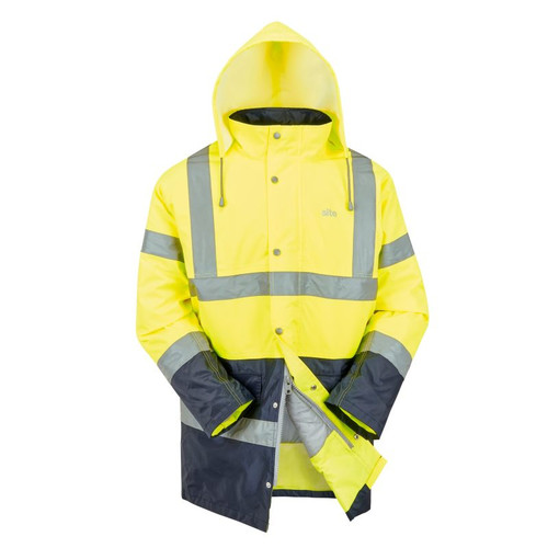 Site Safety Jacket Reflective Jacket Shackley XL, yellow