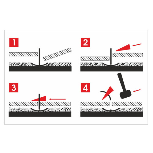 AW TLS Clip Set Standard Tile Levelling System 1.5mm, 7-15mm, 100pcs