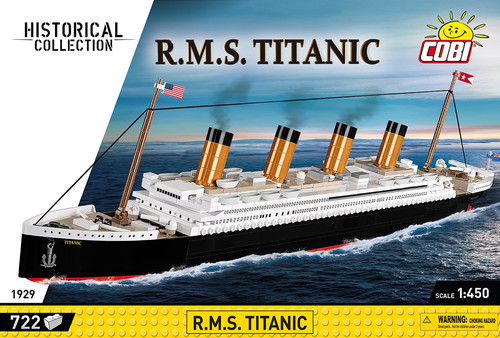 Cobi Blocks RMS Titanic 1:450 722pcs 8+