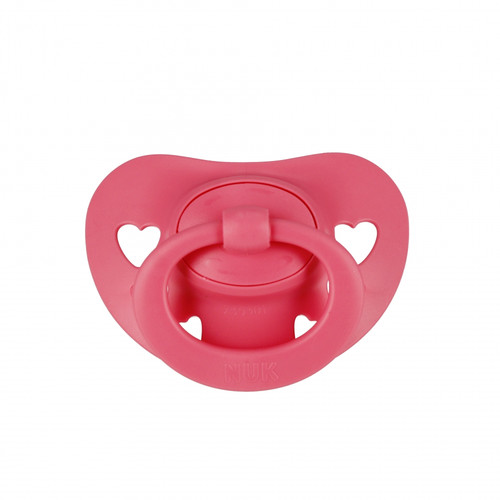 NUK Soother Pacifier Signature 2pcs 6-18m, pink