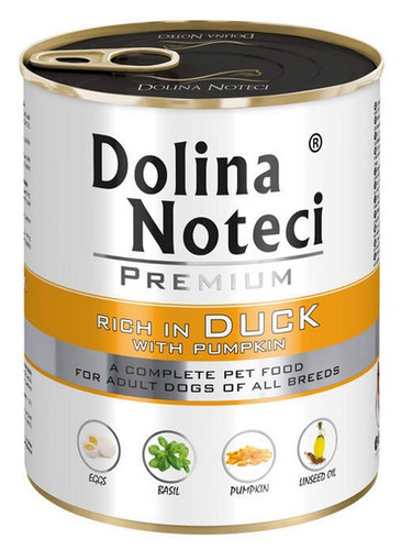 Dolina Noteci Premium Wet Dog Food with Duck & Pumpkin 800g