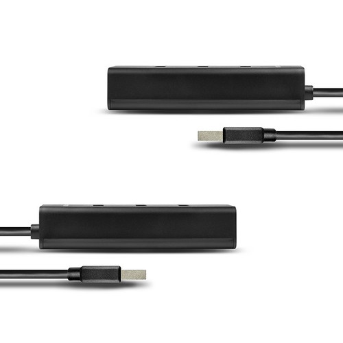 AXAGON Charging Hub HUE-S2BP 4x USB, 1.2m Cable, MicroUSB Charging