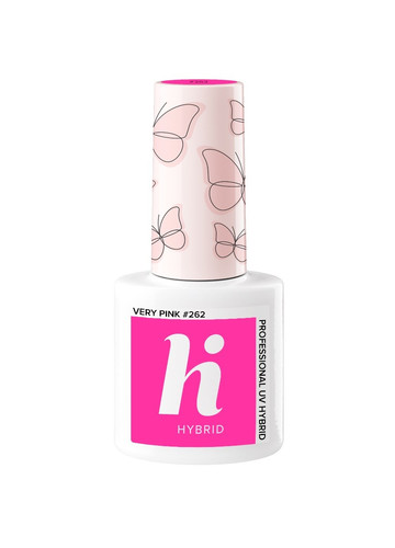 Hi Hybrid Nail Polish Butterfly #262 Very Pink 5ml