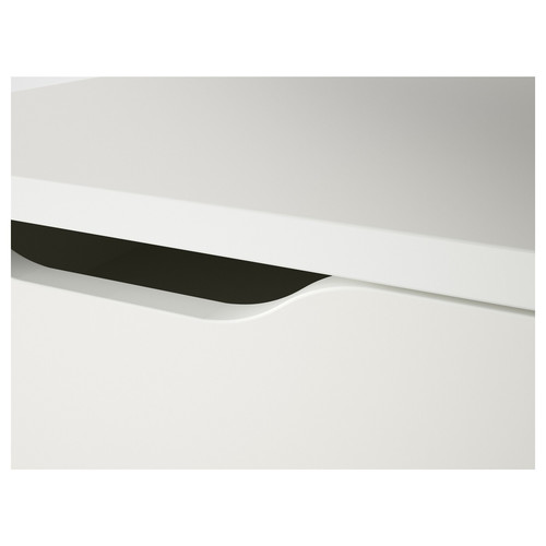 ALEX Drawer unit on castors, white, 67x66 cm