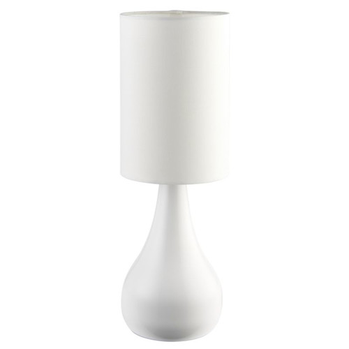 GoodHome Table Lamp Tertrez E14, white