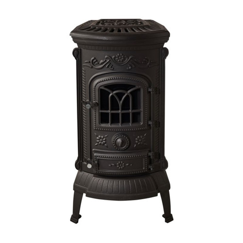 NORDflam Cast Iron Stove Verdo Eko 7kW, black