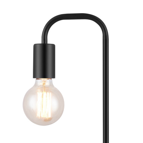 Table Lamp Ghlin E27, matt black