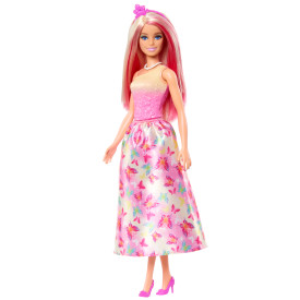 Barbie Royal Doll With Pink And Blonde Hair HRR08 3+