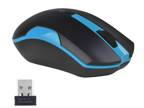 A4Tech Wireless Mouse V-Track G3-200N-1, black/blue