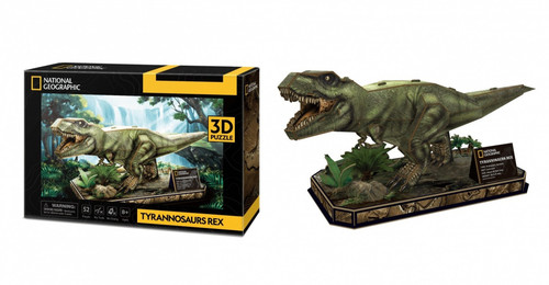 Cubic Fun 3D Puzzle National Geographic - T-Rex 8+