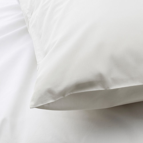 ULLVIDE Pillowcase, white, 50x60 cm