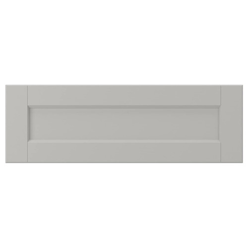 LERHYTTAN Drawer front, light grey, 60x20 cm