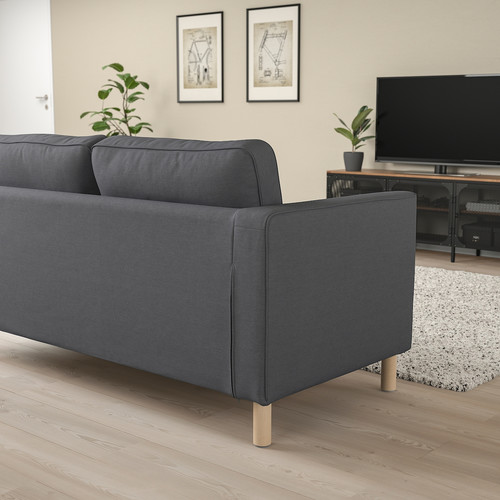 PÄRUP 2-seat sofa, Vissle grey