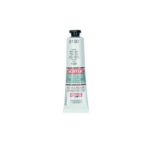 Koh-i-Noor Acrylic Paint Colour 0100 White 40ml