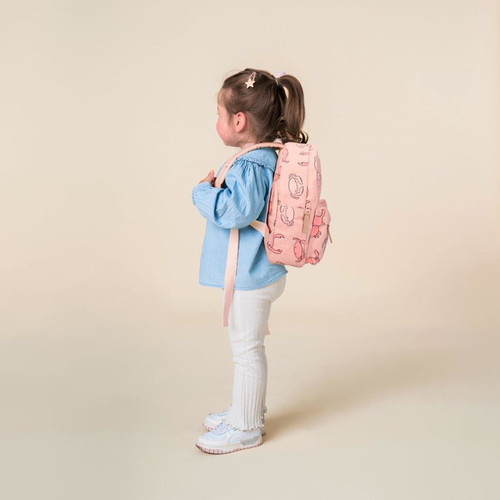 Kidzroom Children's Backpack Full of Wonders Crabs, pink