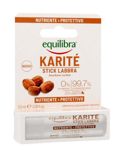 Equilibra Karite Protective Lipstick Shea 99.7% Natural 5.5ml