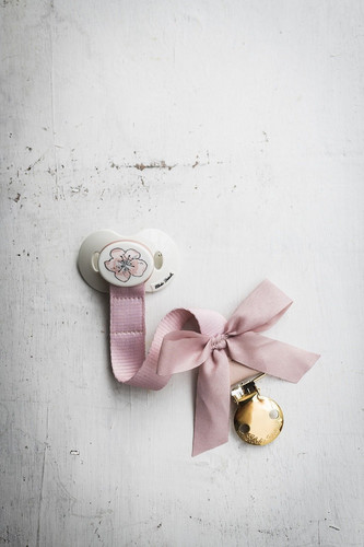 Elodie Details - Pacifier Clip - Powder Pink