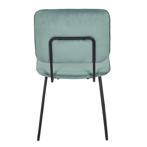 Upholstered Chair Adele VIC, grey-green